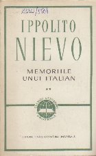 Memoriile unui Italian Volumul lea