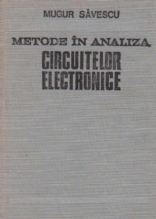 Metode in analiza circuitelor electronice