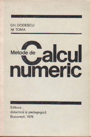 Metode de calcul numeric