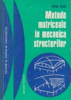 Metode matriceale mecanica structurilor Formularea