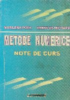 Metode numerice Note curs