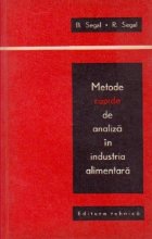 Metode rapide analiza industria alimentara