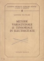 Metode variationale tensiorale electricitate