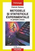 Metodele si statisticile experimentale in stiintele umane