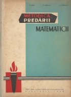 Metodica predarii matematicii