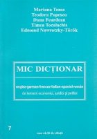 Mic dictionar englez german francez