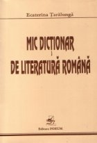 Mic dictionar literatura romana