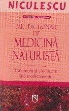 Mic dictionar medicina naturista Tratament