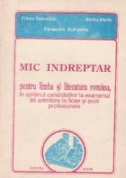 Mic indreptar pentru limba literatura