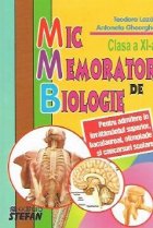 Mic memorator biologie Clasa