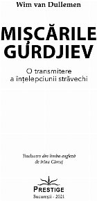 Mişcările Gurdjiev transmitere înţelepciunii străvechi