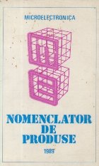 Microelectronica Nomenclator produse 1989