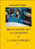 Mihai Merticaru sobru poet discret