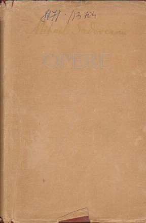 Mihail Sadoveanu - Opere, 9 (Demonul Tineretii, Olanda, Imparatia Apelor, O Intimplare Ciudata)