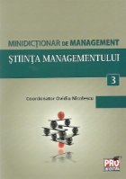 Minidictionar de management (3) - Stiinta Managementului