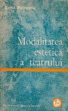 Modalitatea estetica teatrului