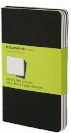 Moleskine Plain Cahier Black Cover