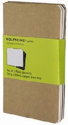 Moleskine Plain Cahier Kraft Cover