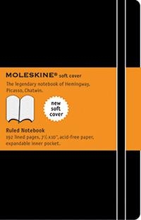 Moleskine Soft Xlarge Ruled Notebook