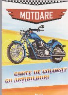 Motoare. Carte de colorat cu abtibliduri