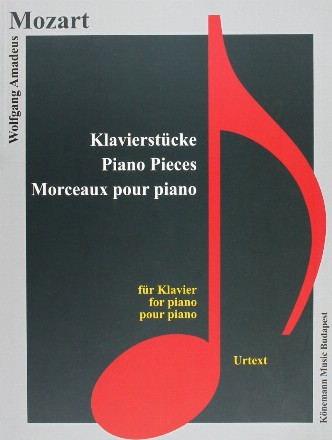 Mozart, Klavierstucke