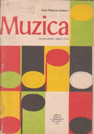 Muzica, Manual pentru clasa a III-a (Editie 1979)