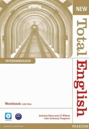 New Total English Intermediate Workbook with Key and Audio CD Pack