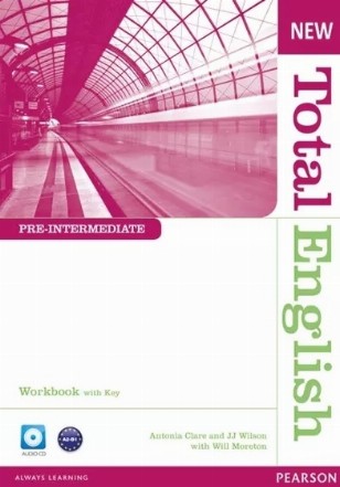 New Total English Pre-Intermediate Workbook with Key and Audio CD Pack