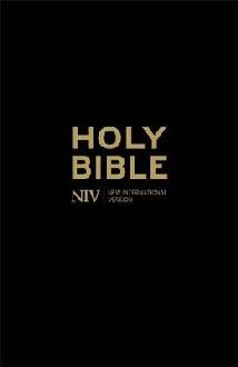 NIV Holy Bible - Anglicised Black Gift and Award