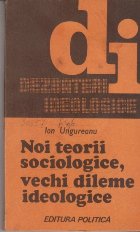 Noi Teorii Sociologice Vechi Dileme