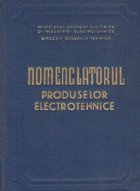 Nomenclatorul produselor electrotehnice