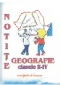 NOTITE GEOGRAFIE clasele II-IV