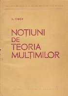 Notiuni de teoria multimilor (Rimer)