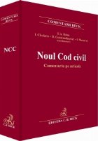 Noul Cod civil. Comentariu pe articole