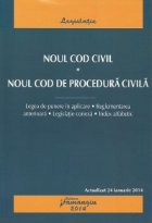 Noul Cod civil. Noul Cod de procedura civila - actualizat 24 ianuarie 2014 cu legea de punere in aplicare, reg