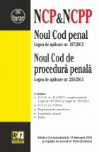 Noul Cod penal si Noul Cod de procedura penala. Editia a 2-a actualizata la 10.02.2014