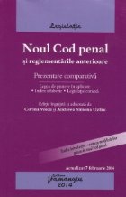 Noul Cod penal reglementarile anterioare