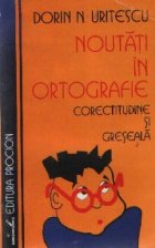 Noutati ortografie Corectitudine greseala