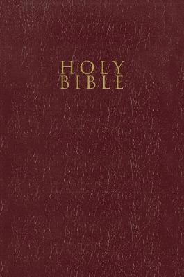 NRSV, Gift and Award Bible, Leather-Look, Burgundy, Comfort