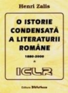 istorie condensata literaturii romane 1880