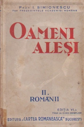 Oameni alesi II Romanii