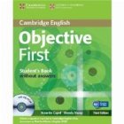 Objective First Student Book without