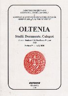 Oltenia. Studii. Documente. Culegeri. Seria aIV-a, nr. 8, 2020