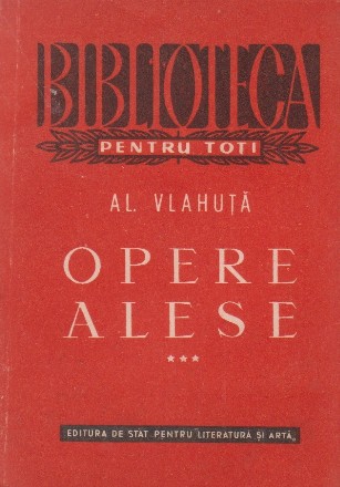 Opere Alese (Vlahuta), Volumul al III-lea