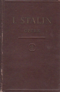 Opere - I V Stalin, Volumul al II-lea, 1907-1913