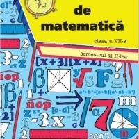 Ora de matematica, clasa a VII-a, semestrul al II-lea