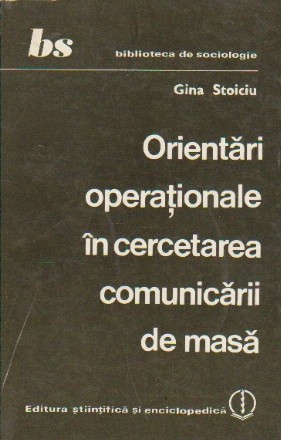 Orientari Operationale in Cercetarea Comunicarii de Masa