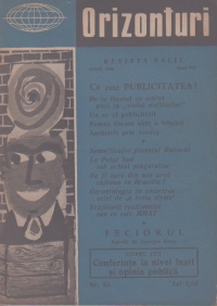 Orizonturi - Revista Pacii, Iunie 1958