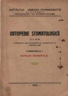 Ortopedie stomatologica Curs Fascicolul Notiuni