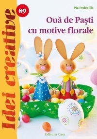 Oua de Pasti cu motive florale - Idei creative 89